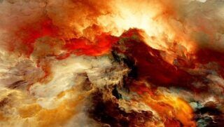 Erupción del Vesubio y el cataclismo de Pompeya