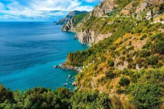 La Costa Amalfitana, muy cerca de Pompeya