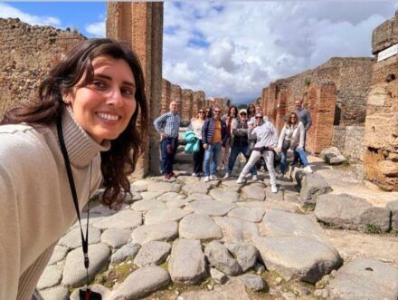 Visitas en español en Pompeya