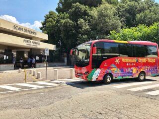 Autobús directo a Pompeya desde Nápoles